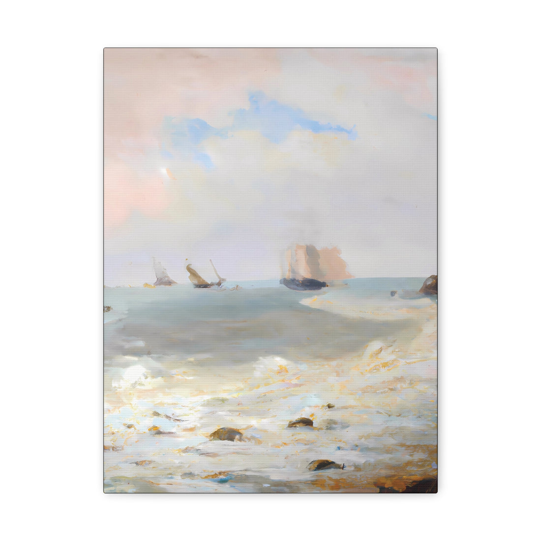 Rough Waters, Seascape Art Series | Canvas Wall Art