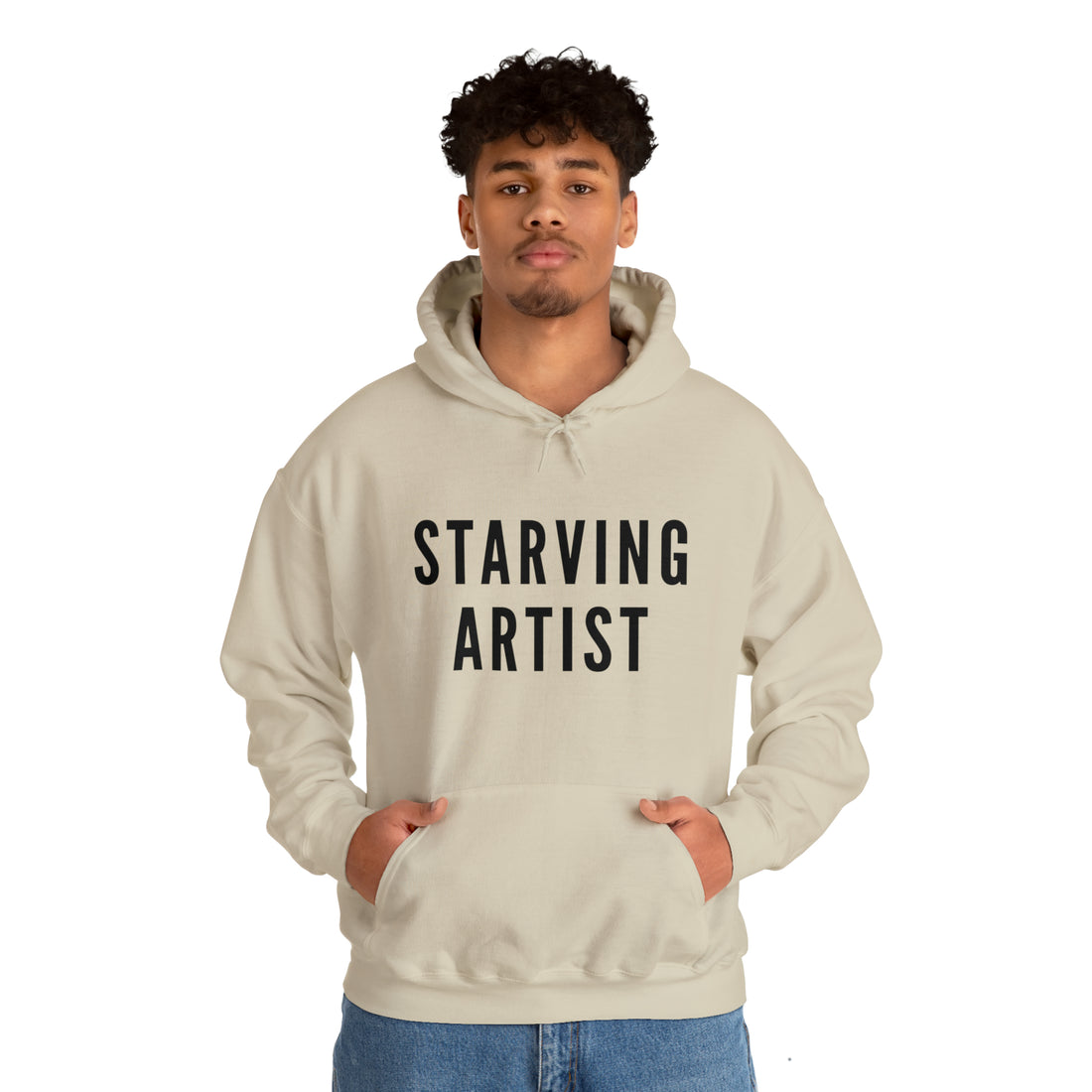 Starving Artist Hoodie, Unisex Heavy Hooded Sweatshirt