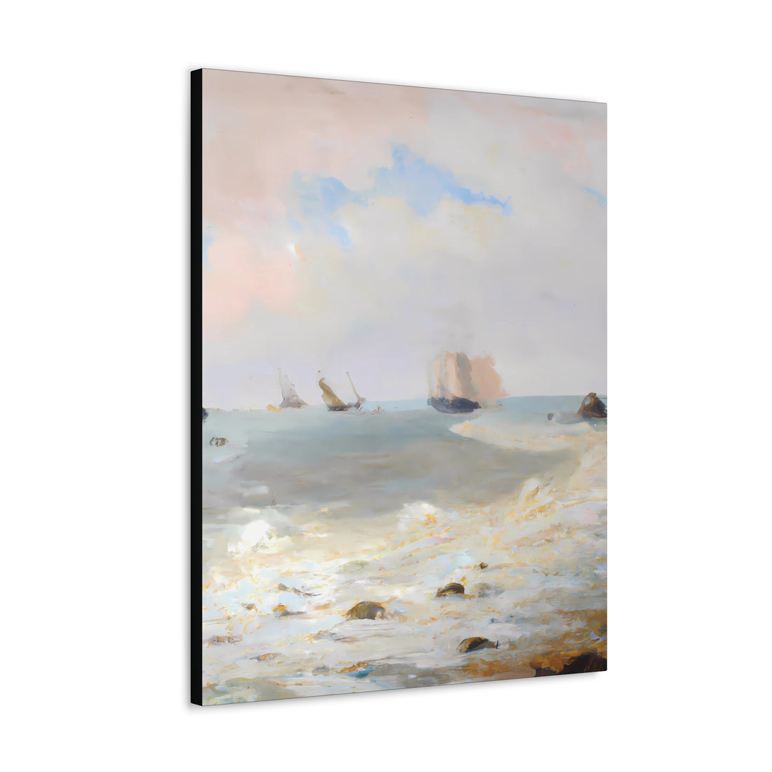 Rough Waters, Seascape Art Series | Canvas Wall Art