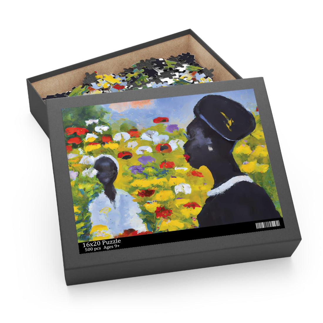 Lady in Black Puzzle, 120, 252, 500 Piece