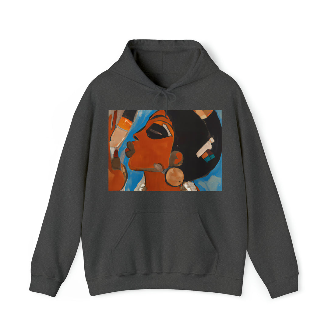 Egyptian Beauty, Unisex Heavy Hooded Sweatshirt