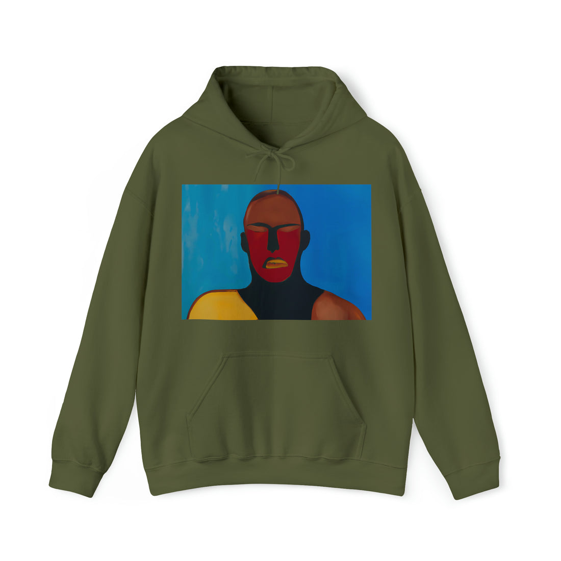 Man of Vision, Unisex Heavy Hooded Sweatshirt
