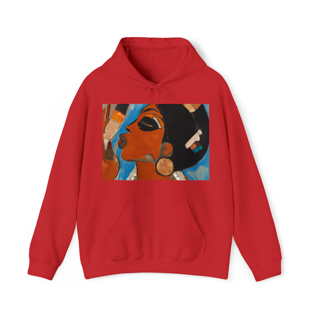 Egyptian Beauty, Unisex Heavy Hooded Sweatshirt
