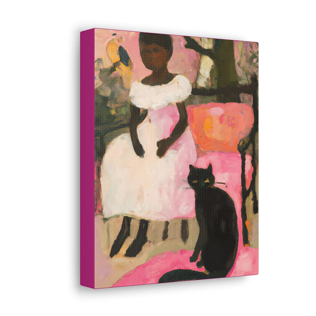Love cats, Canvas Wall Art Daughter Series