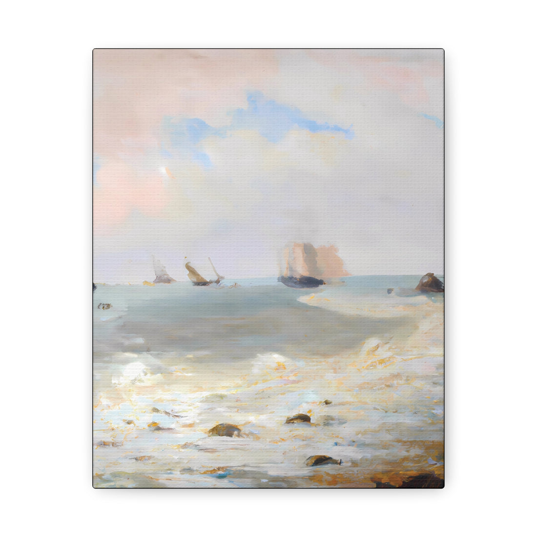 Rough Waters, Seascape Art Series | Canvas Wall Art