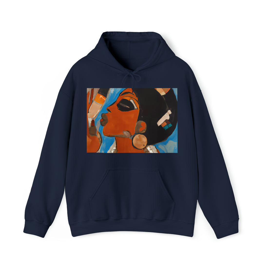 Egyptian Beauty, Unisex Heavy Hooded Sweatshirt