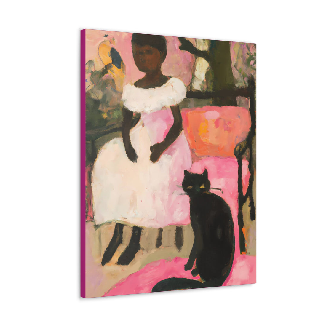 Love cats, Canvas Wall Art Daughter Series