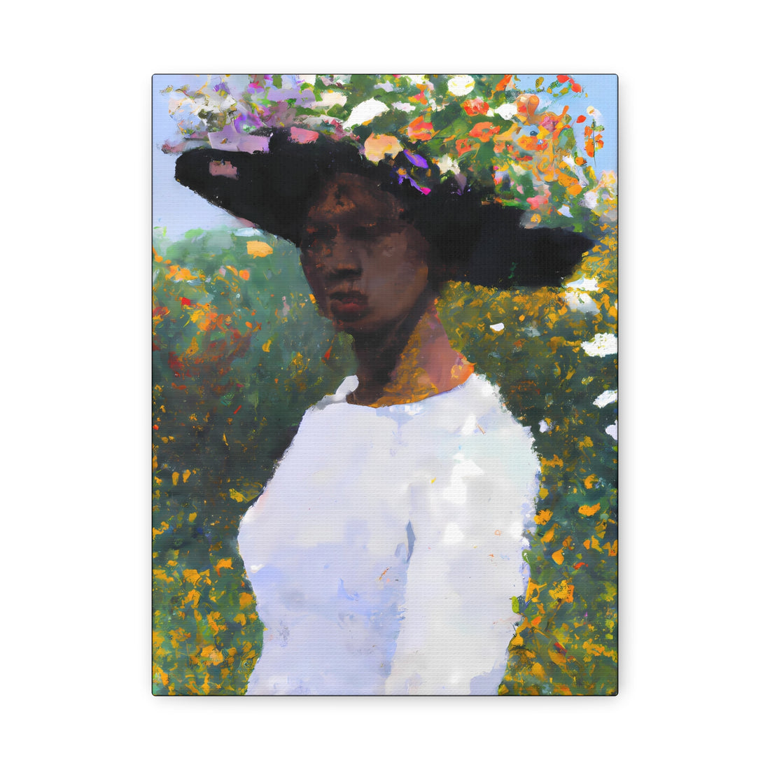 Lady 3, Cottage Series CANVAS Wall Art