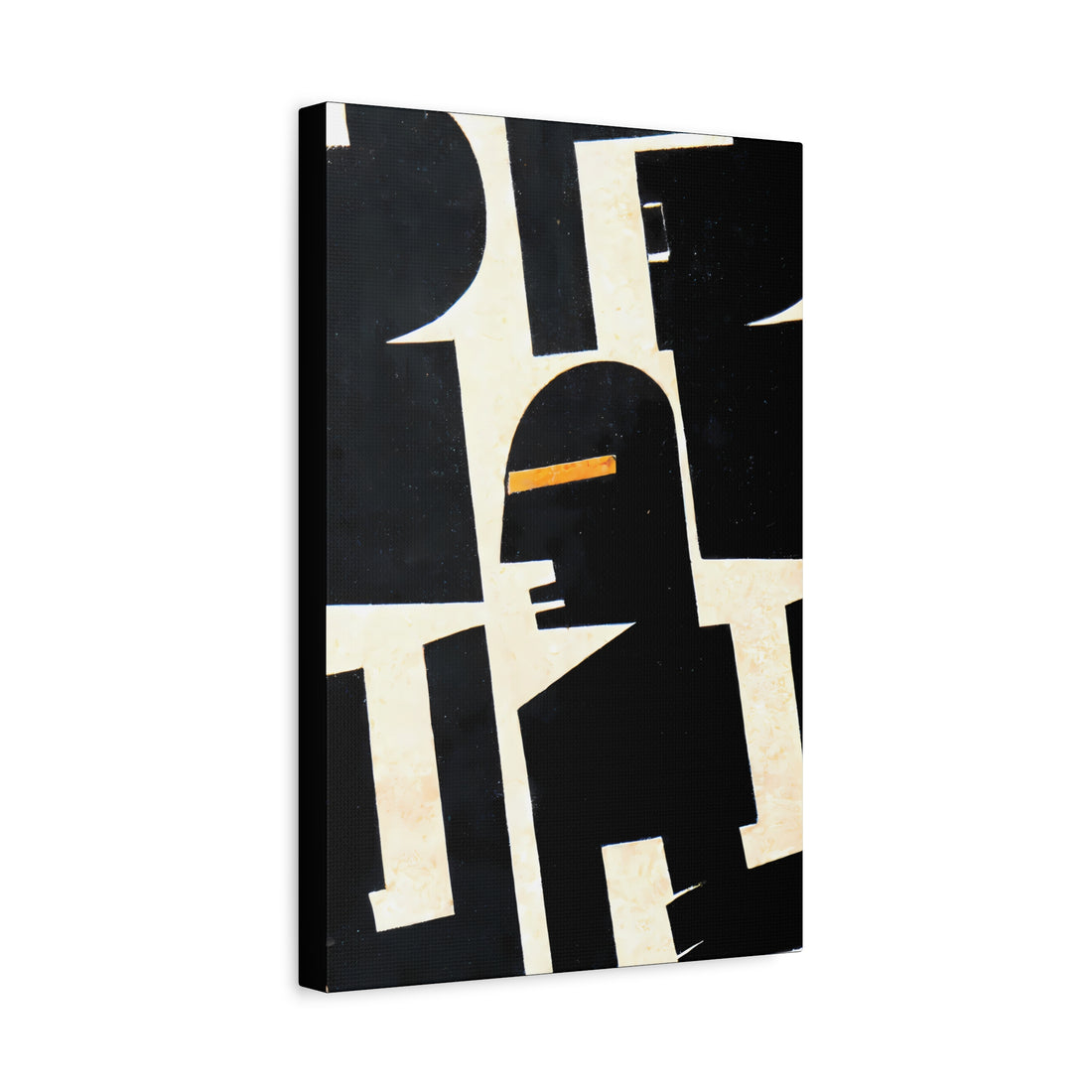 Profile 2, Contrast Series | Canvas Wall Art