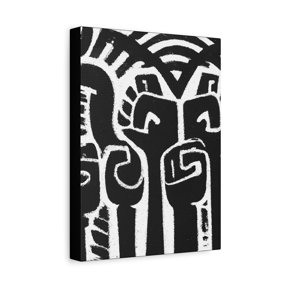 Hands Up 4, Contrast Series | Canvas Wall Art