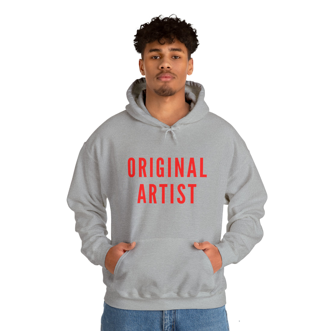 Original Artist Hoodie, Unisex Heavy Hooded Sweatshirt