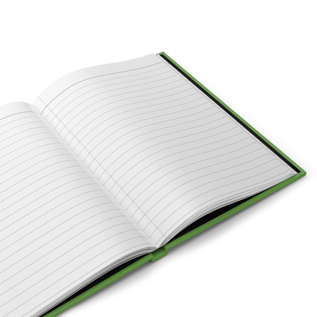 Apple Green Notebook, Matte Hardcover Journal