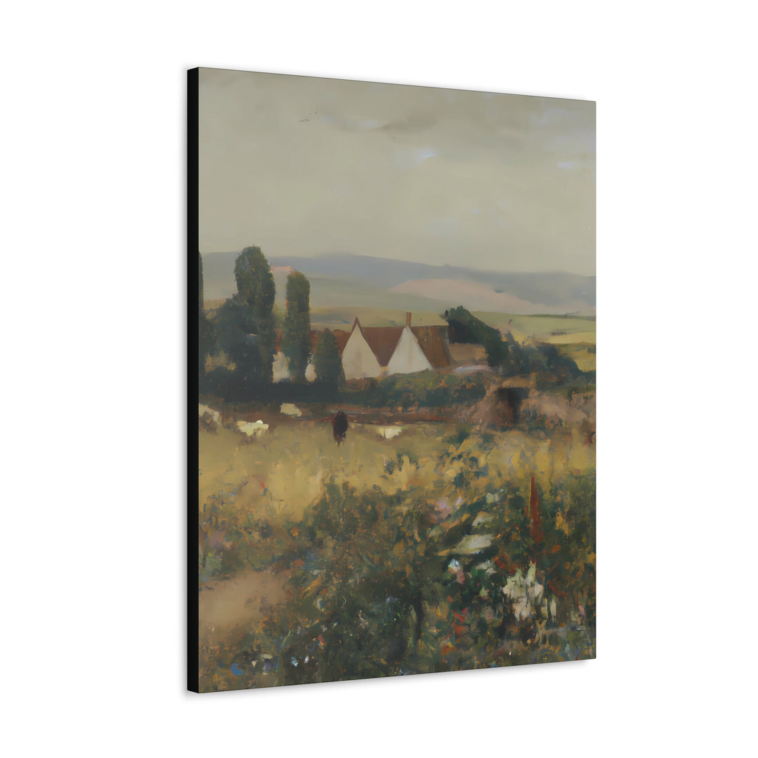 Farmland Prairie, Landscape Art Series | Canvas Wall Art