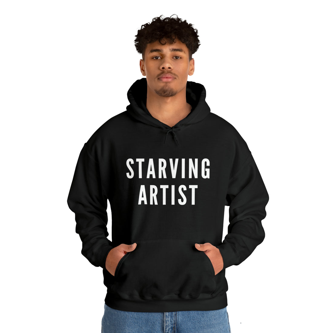 Starving Artist Hoodie, Unisex Heavy Hooded Sweatshirt