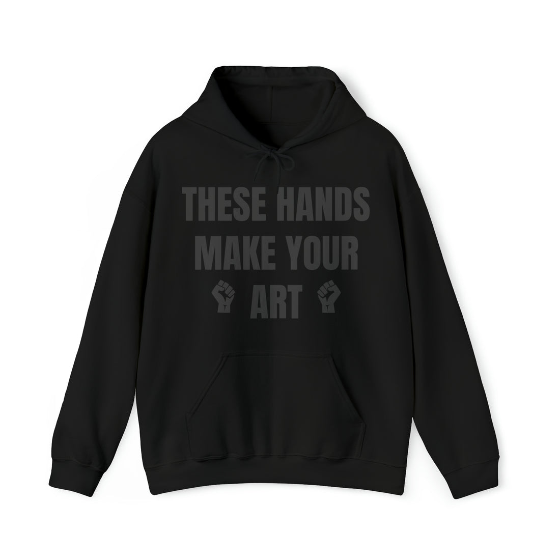 These Hands Artist Hoodie, Unisex Heavy Hooded Sweatshirt