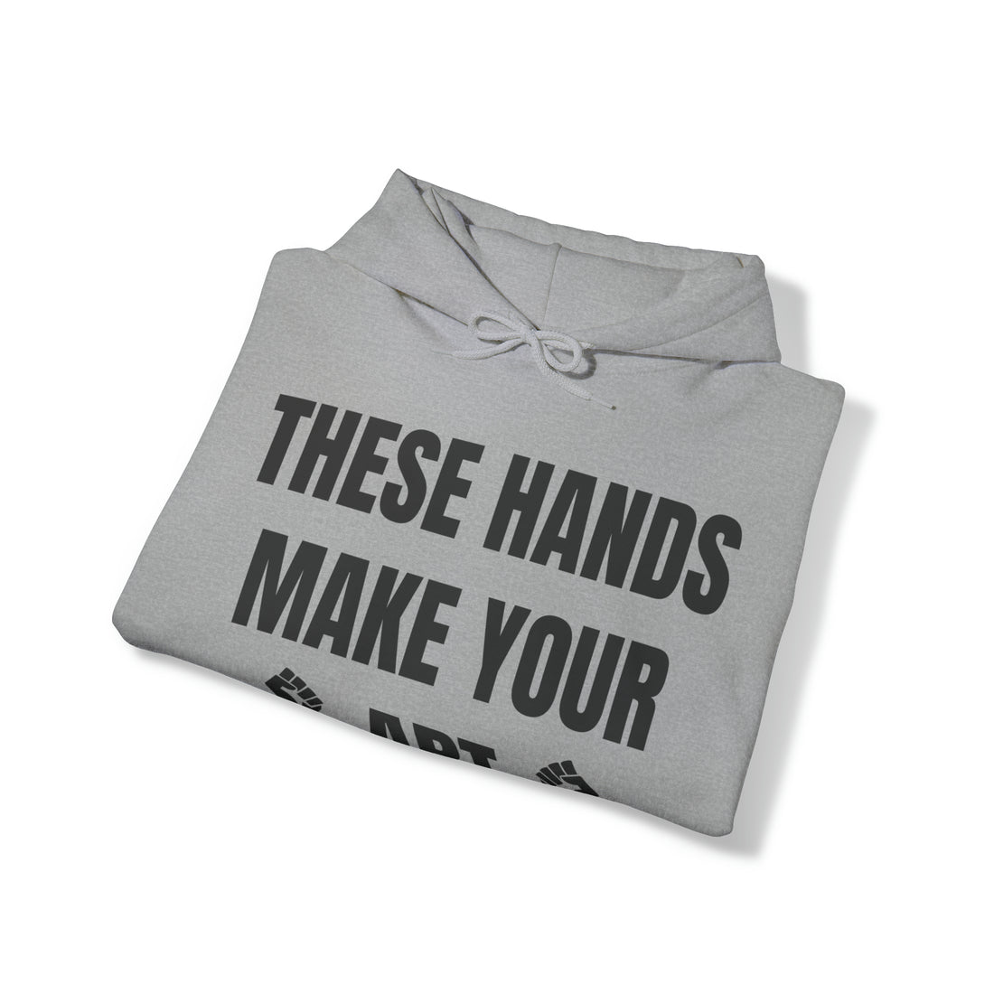 These Hands Artist Hoodie, Unisex Heavy Hooded Sweatshirt