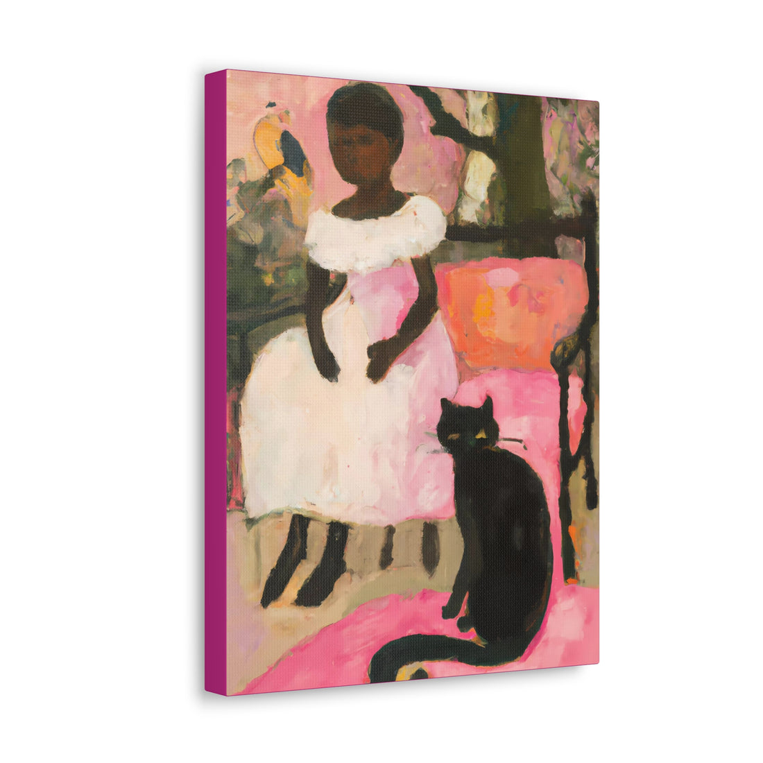 Love cats, Canvas Wall Art Daughter Series
