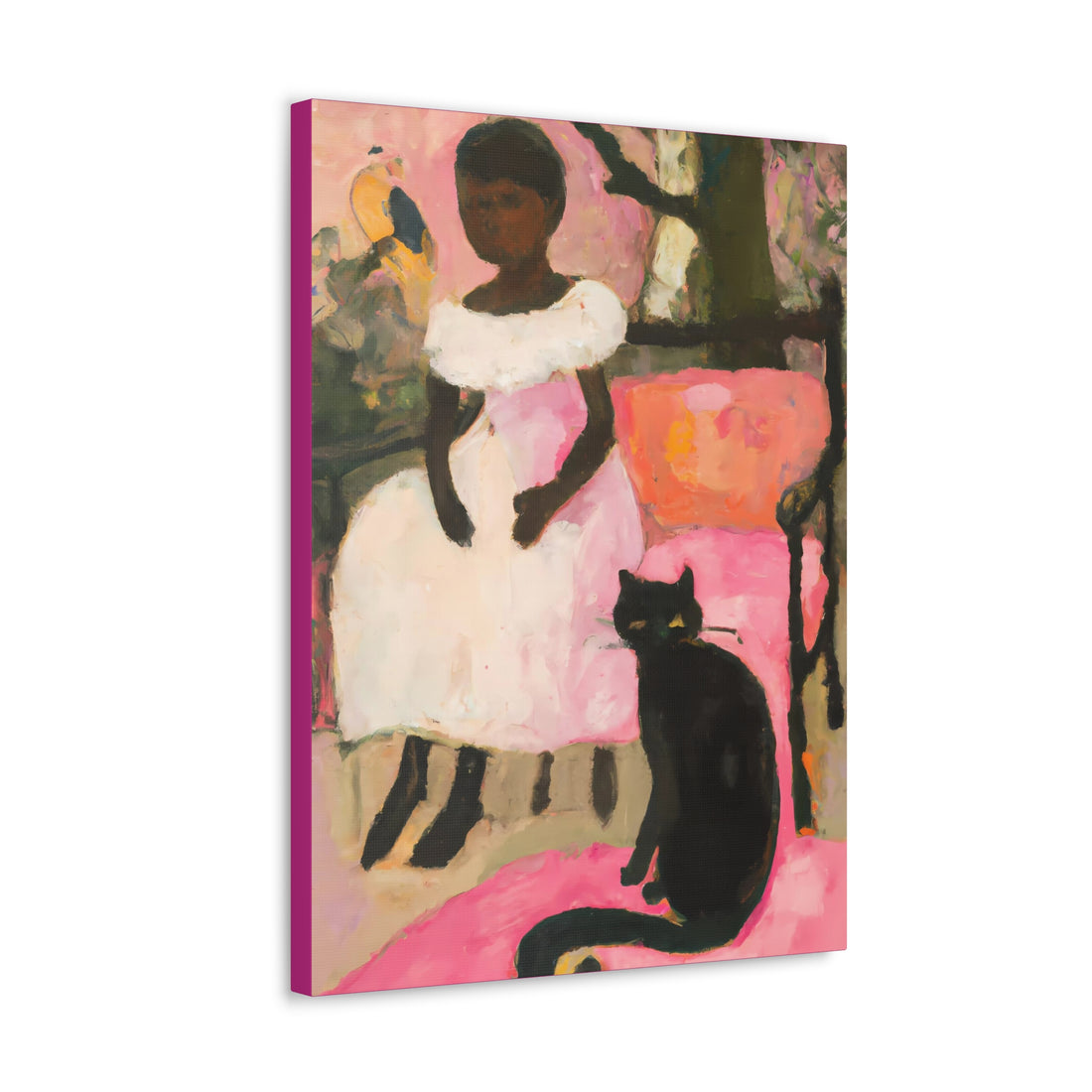 Love cats, Canvas Wall Art Daughter Series