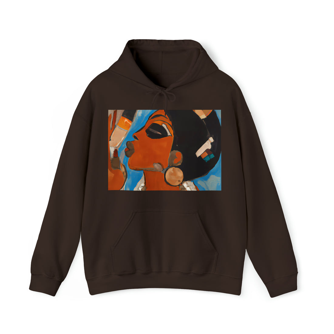 Egyptian Beauty, Unisex Heavy Hooded Sweatshirt