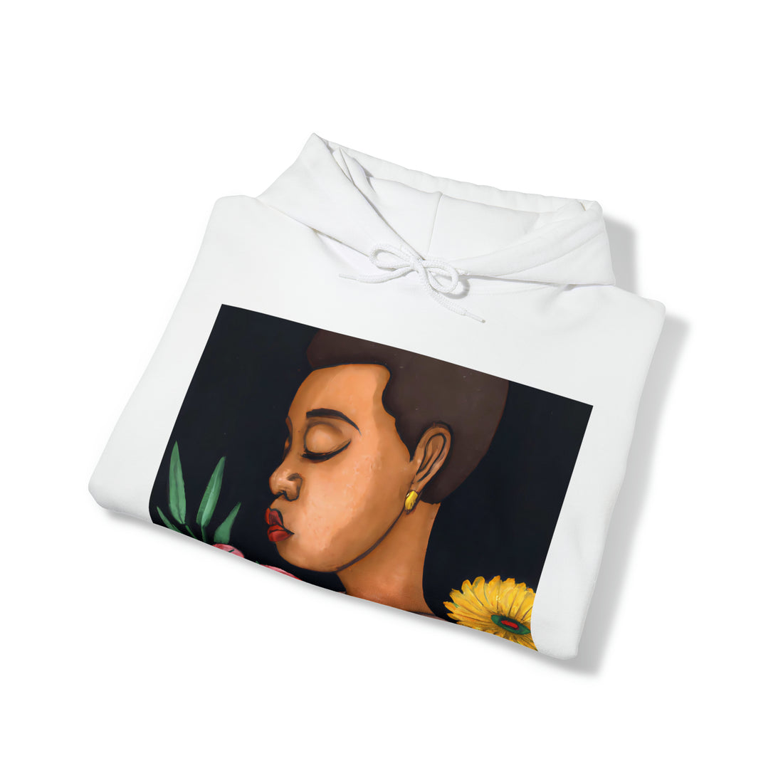 Afro Beauty, Unisex Heavy Hooded Sweatshirt