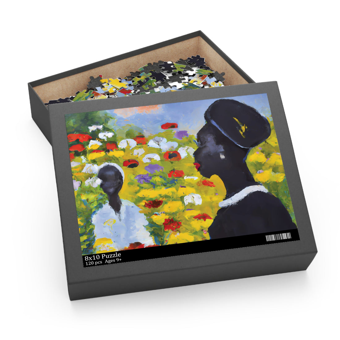 Lady in Black Puzzle, 120, 252, 500 Piece