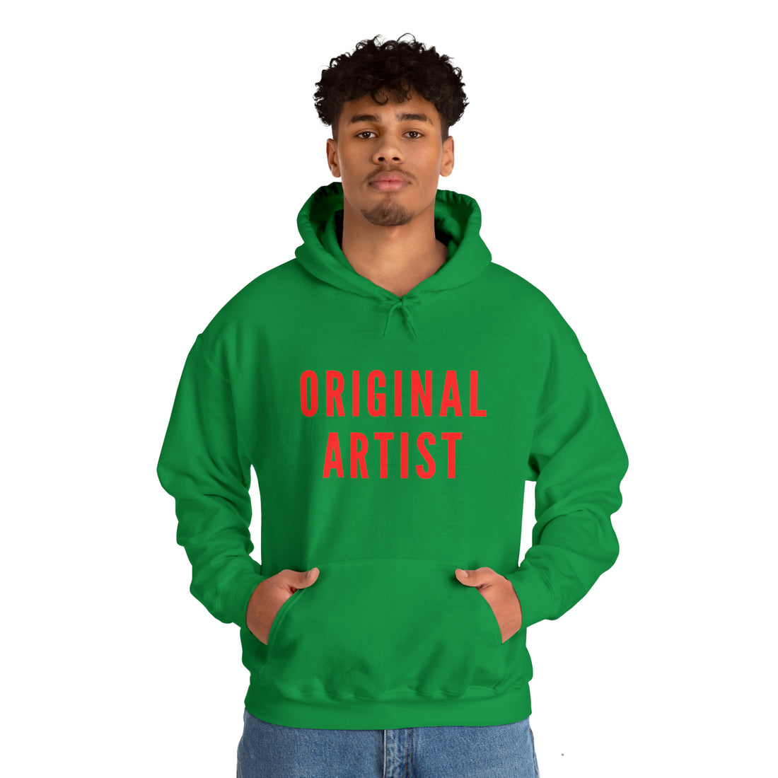 Original Artist Hoodie, Unisex Heavy Hooded Sweatshirt