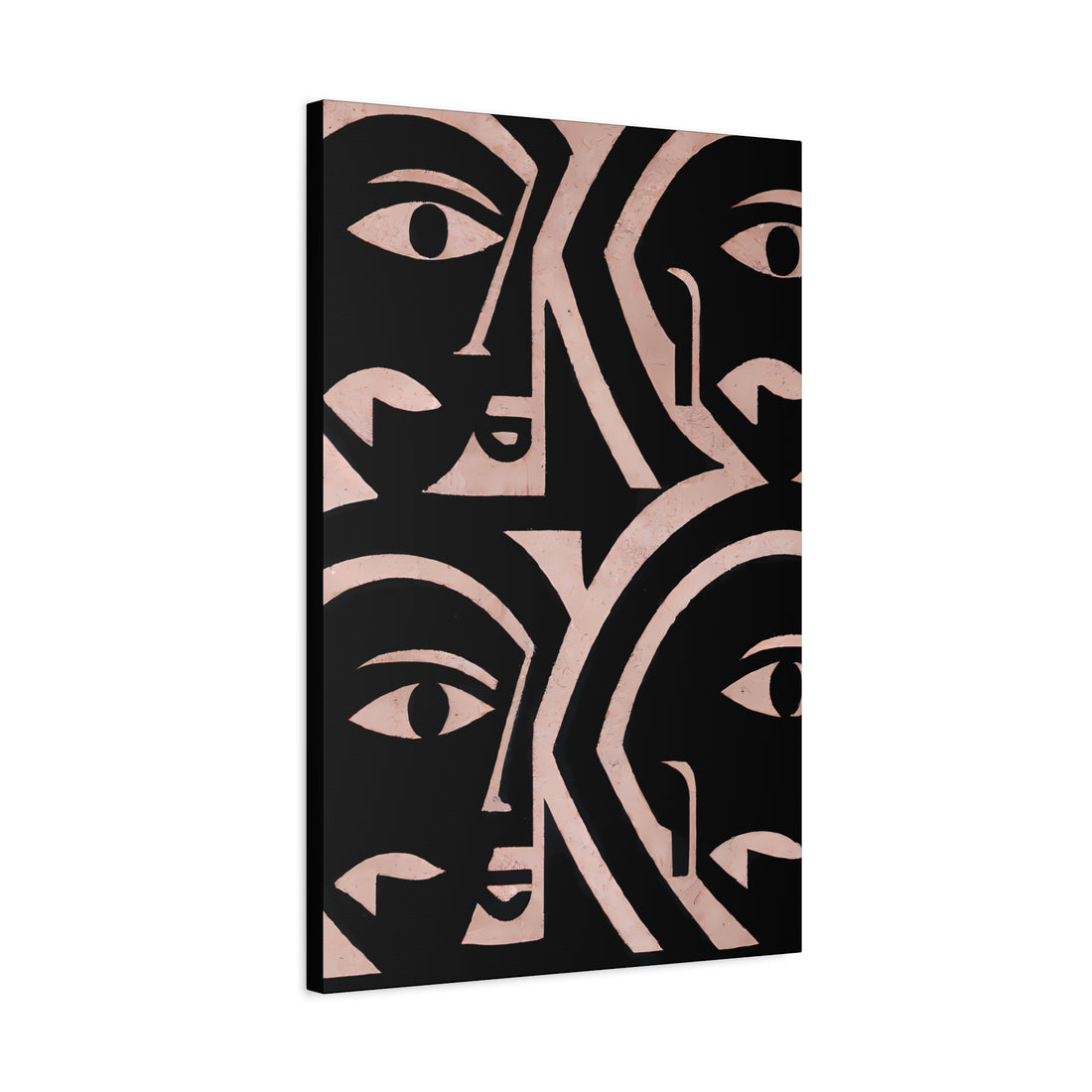 Profile, Contrast Series | Canvas Wall Art