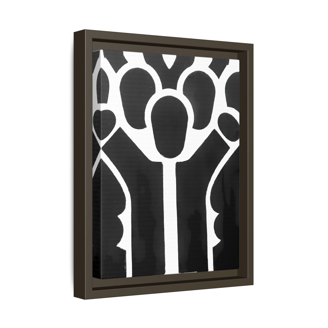 Hands Up, Fluid Series | Framed Canvas Wall Art