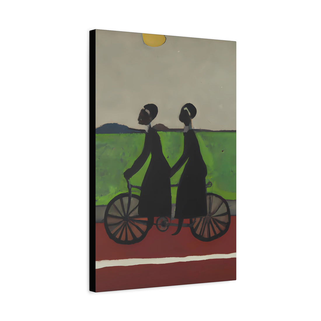 Double Ride Folk Art Series, CANVAS wall art