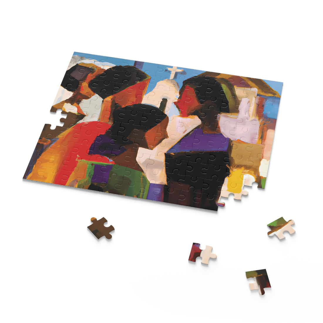 Stained Glass 1 Puzzle, 120, 252, 500 Piece