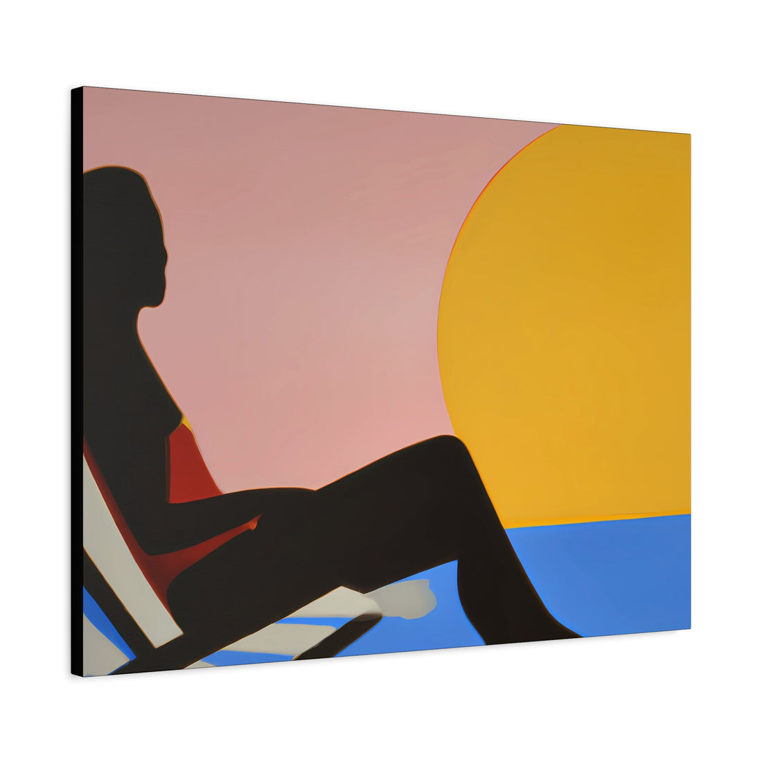 Unbothered, Over the Sofa | Horizontal CANVAS Art