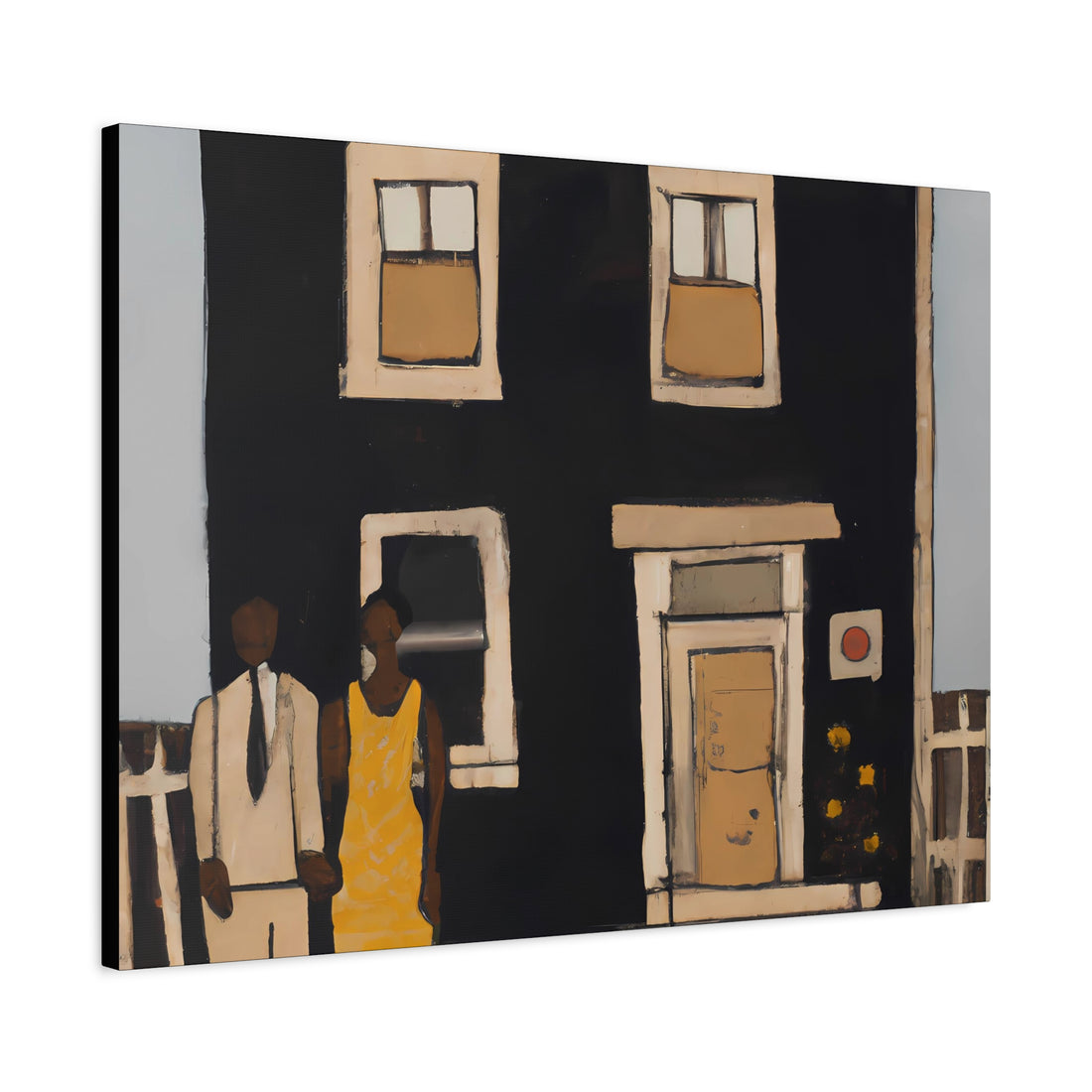 Family Home, Over the Sofa | Horizontal CANVAS Art