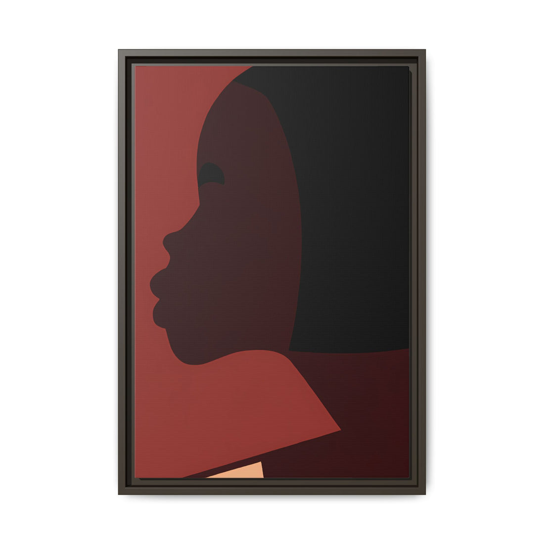 The Bob, Black Beauty Series | Framed Canvas Wall Art