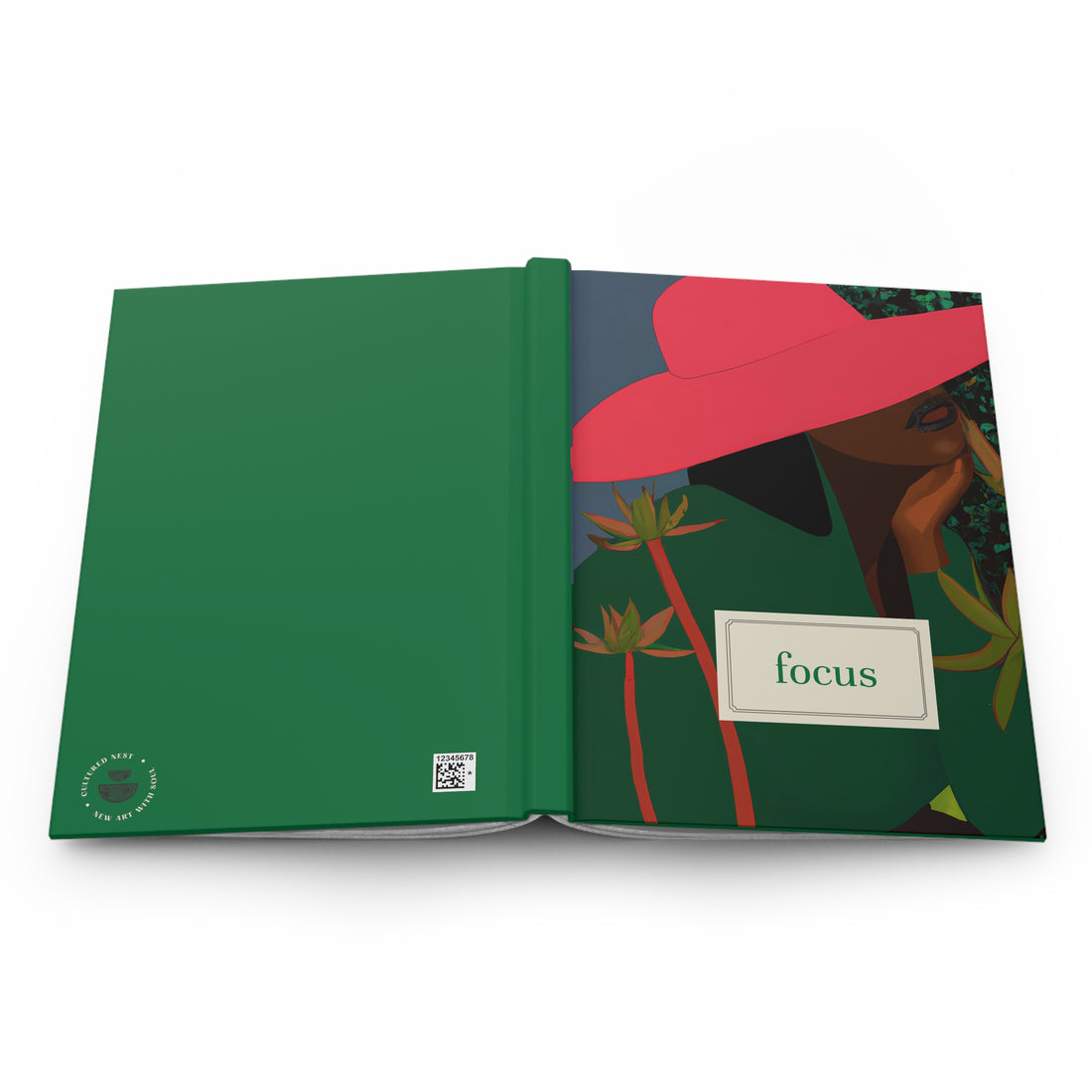 Focus Notebook, Matte Hardcover Journal