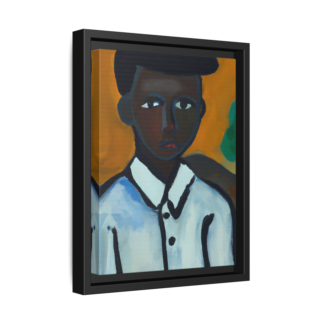 Grant, Folk Series | Framed Canvas Wall Art