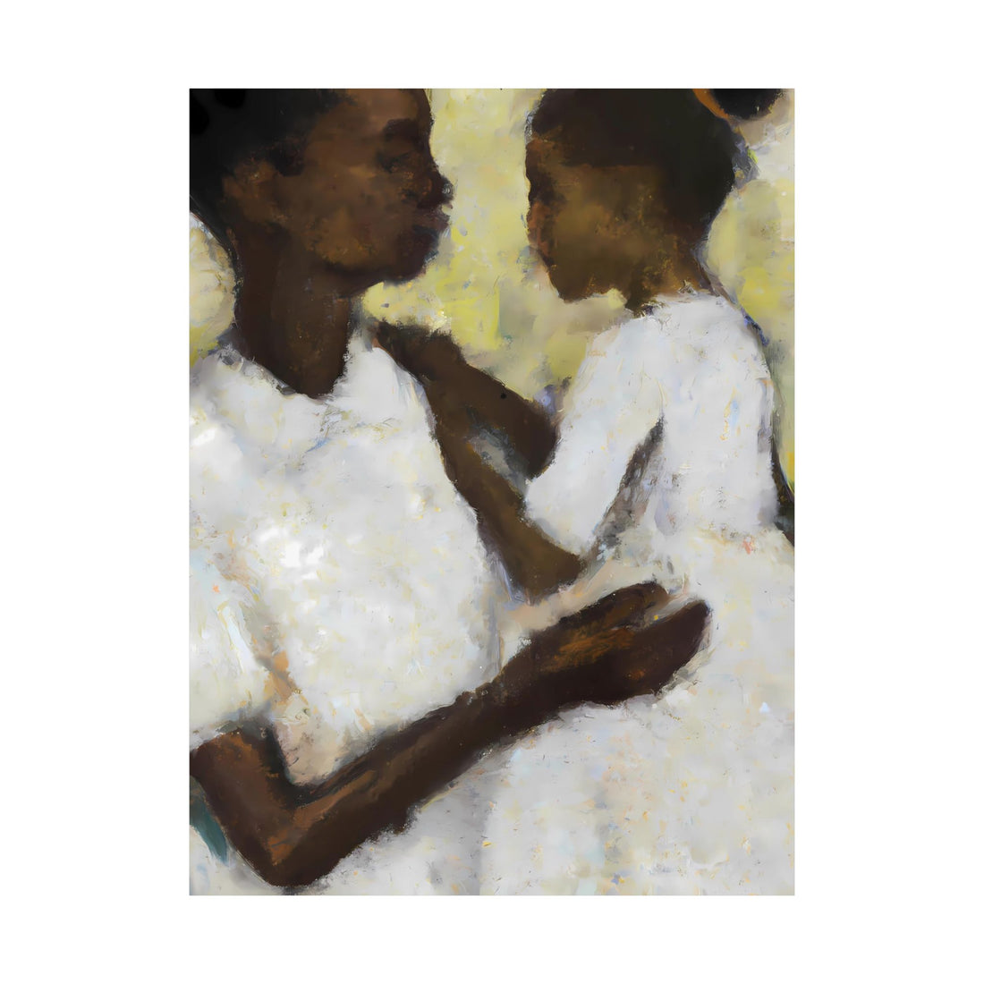 Ivory Mother, Daughter Series | Poster Print