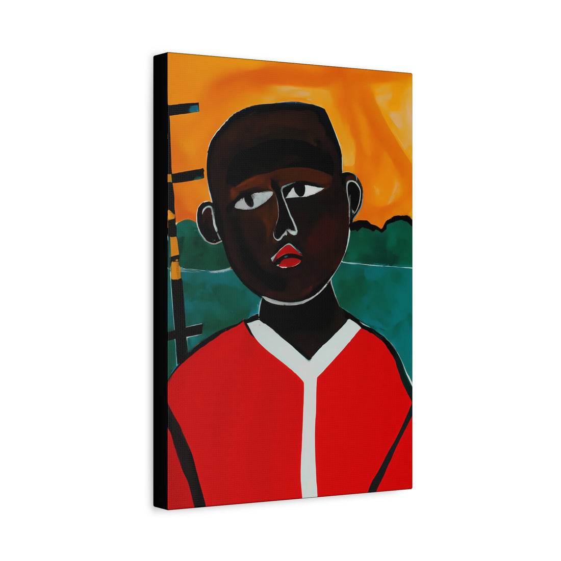 Theo, Folk Art Series | CANVAS Wall Art