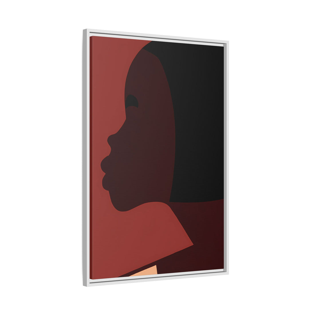 The Bob, Black Beauty Series | Framed Canvas Wall Art