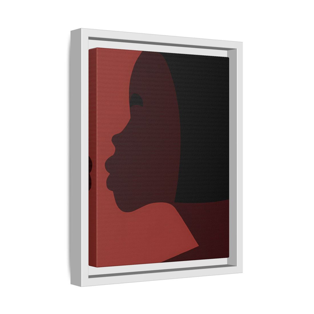 The Bob, Black Beauty Series | Framed Canvas Wall Art