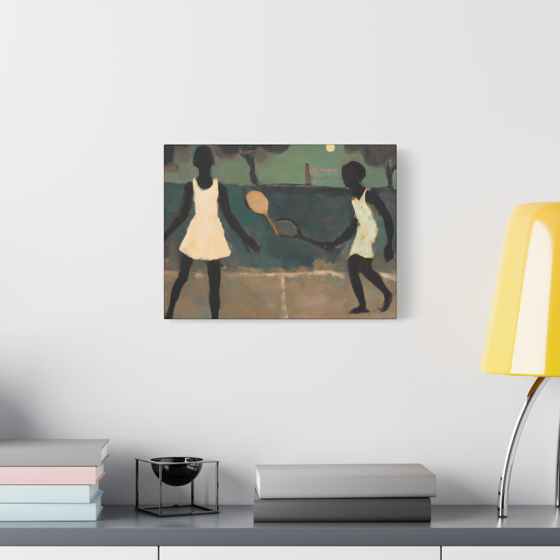 Doubles, Over the Sofa | Horizontal CANVAS Art