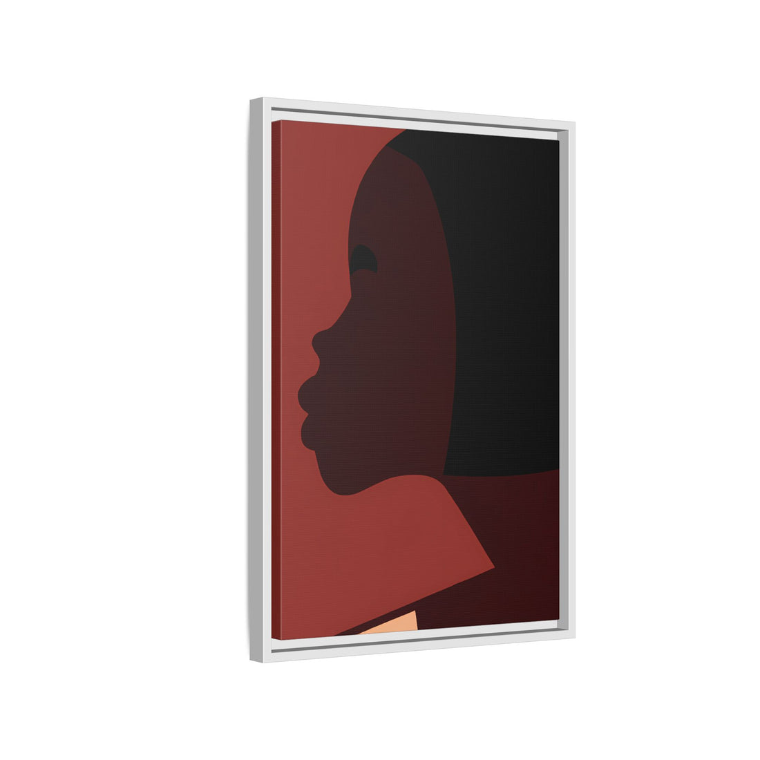 The Bob, Black Beauty Series | Framed Canvas Wall Art