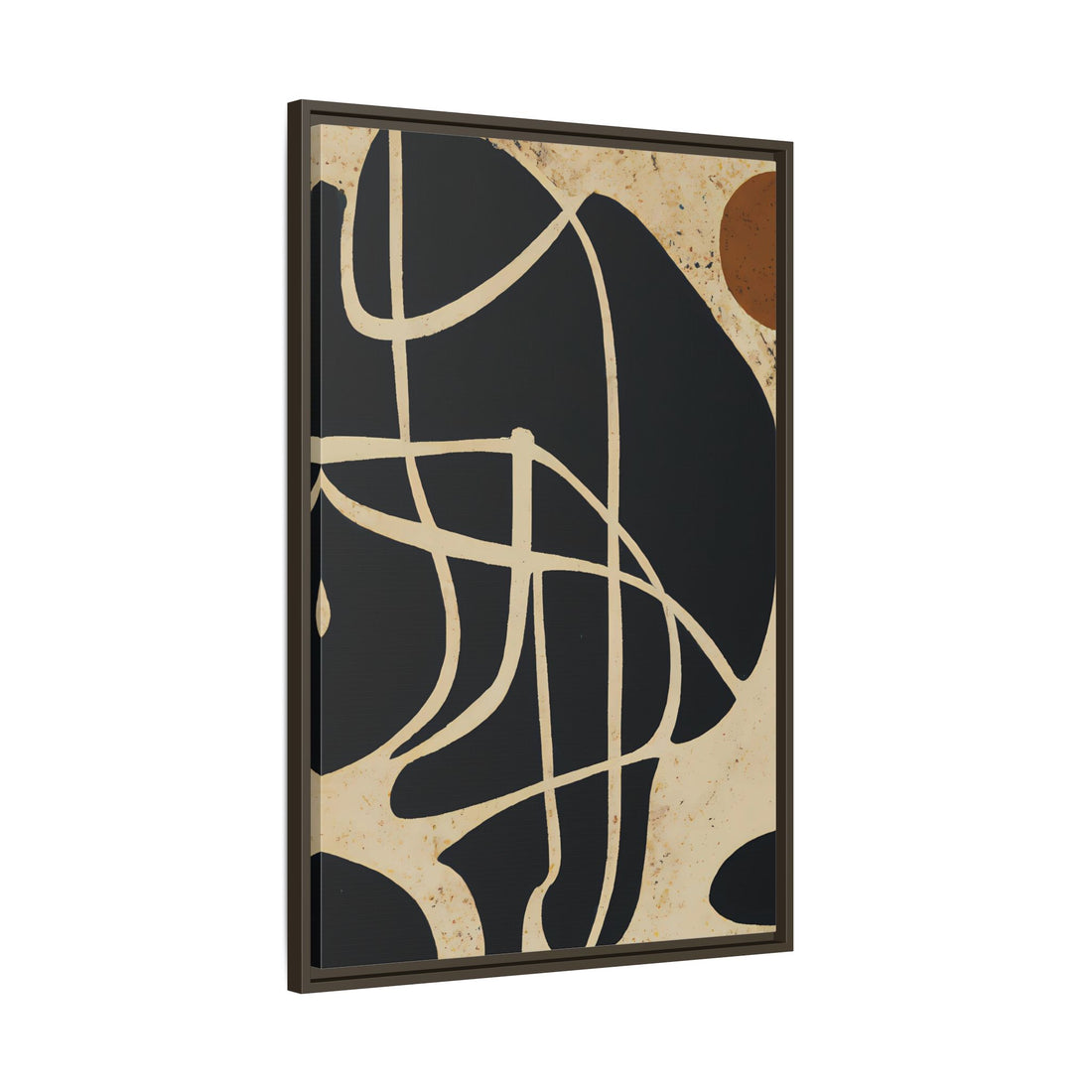 Risen Modern Art, Fluid Series | Framed Canvas Wall Art