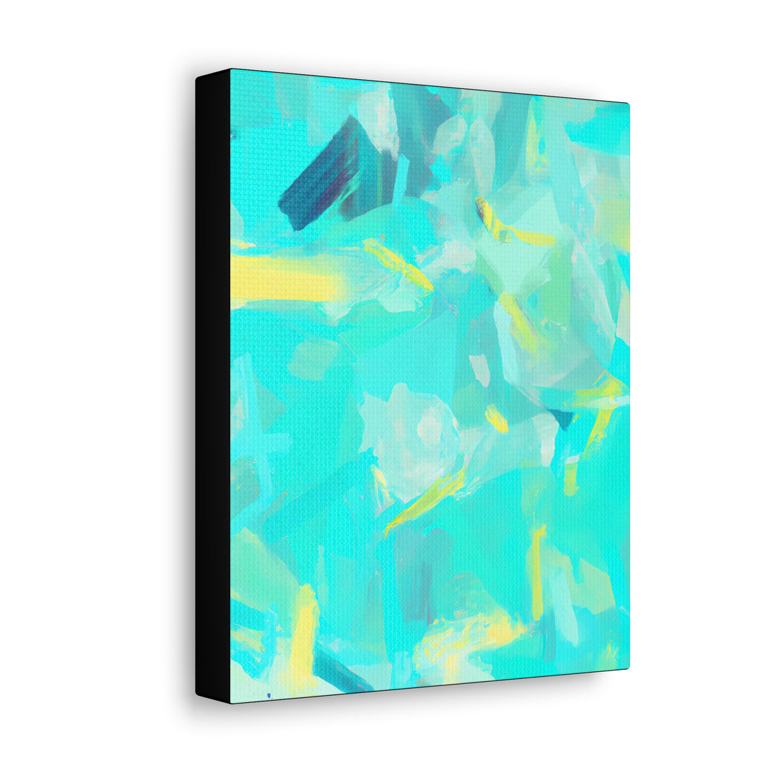 Swim Lesson, Abstract Series Canvas Wall Art