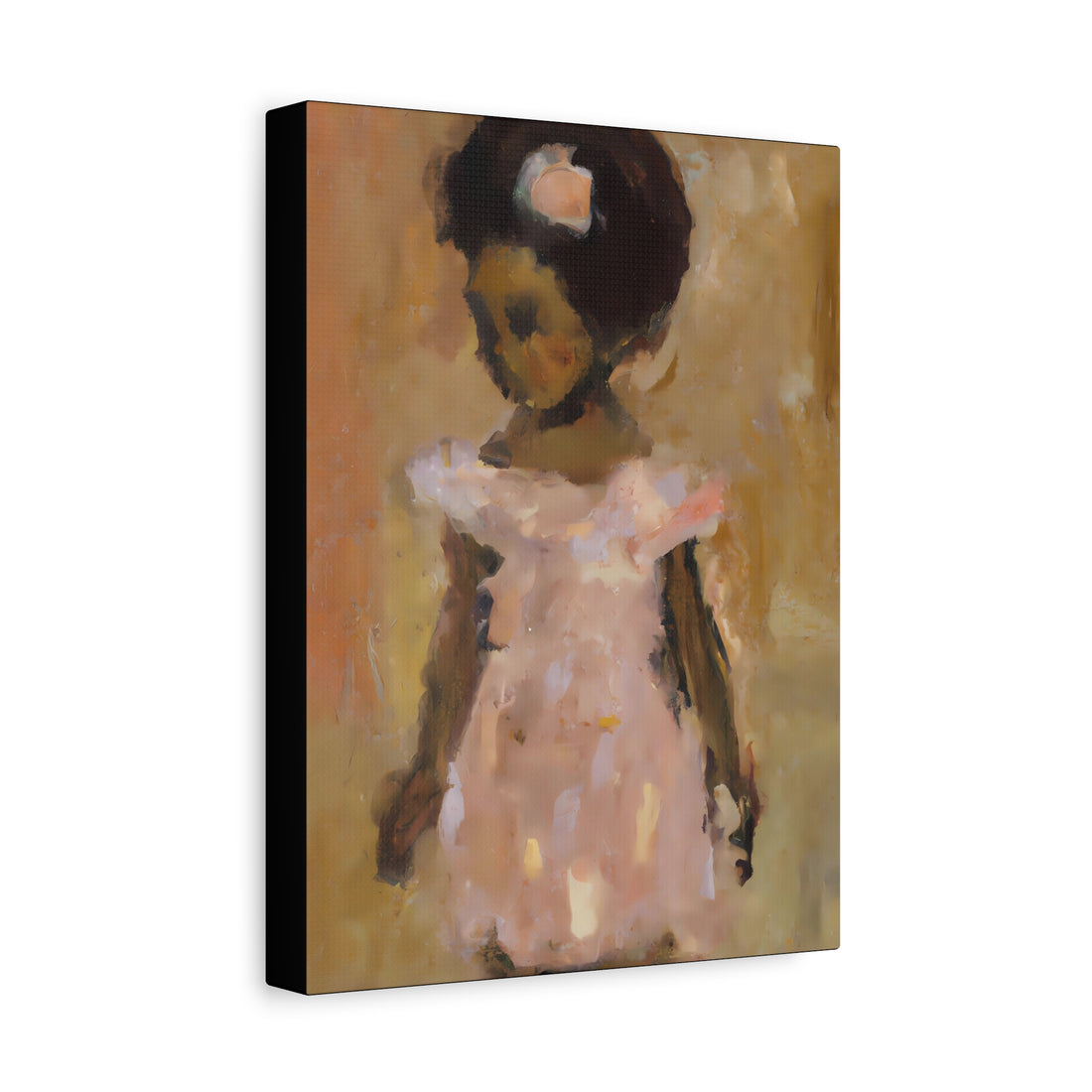 Girl in Peach 1, Daughter Series, CANVAS Wall Art
