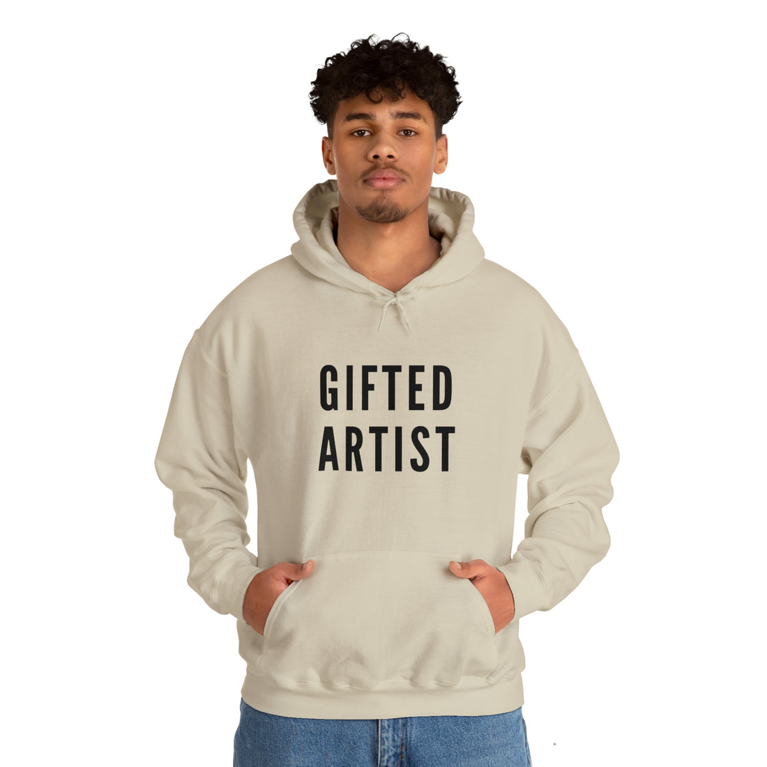 Gifted Artist Hoodie, Unisex Heavy Hooded Sweatshirt