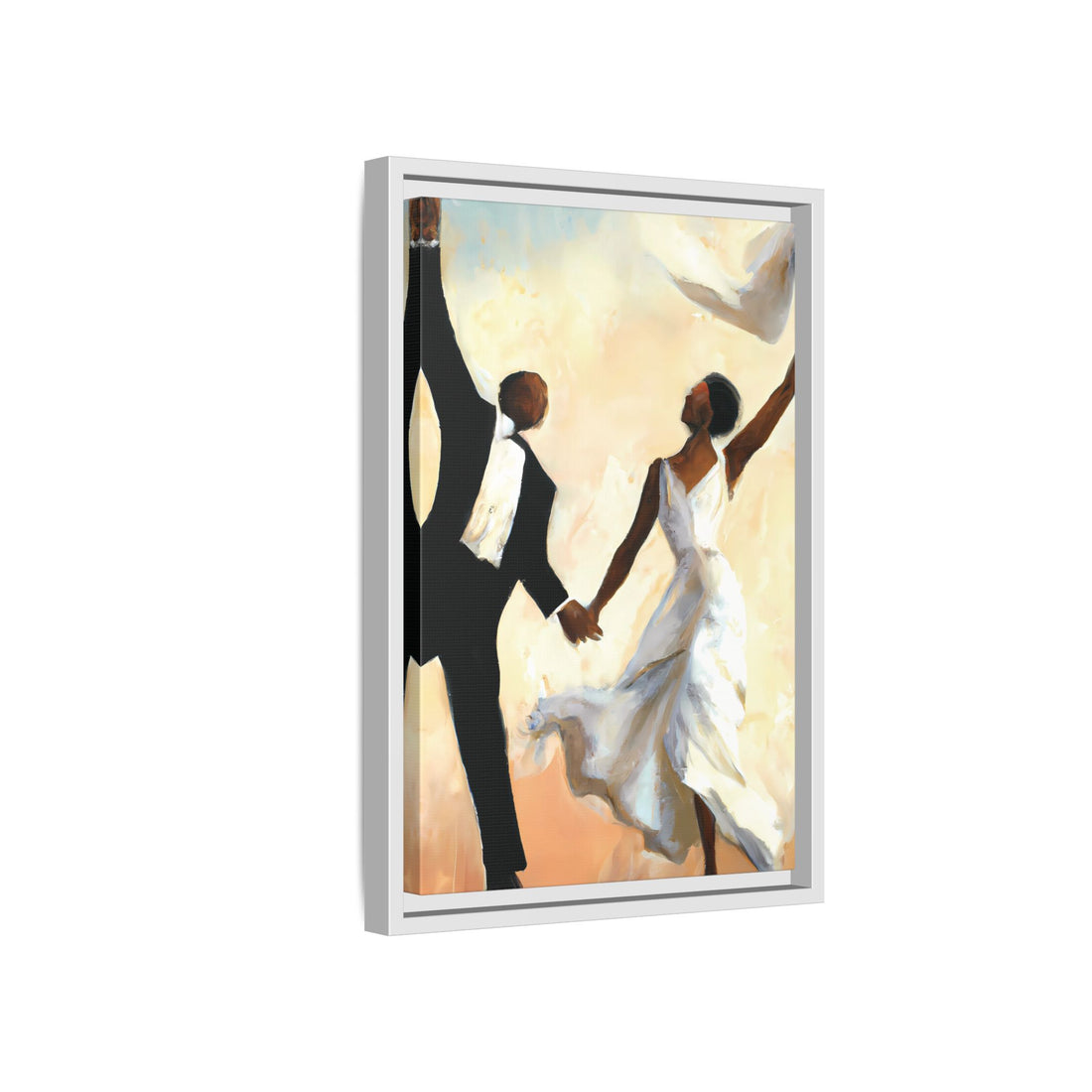 Wedding Day, Vintage Series, Framed Canvas Wall Art