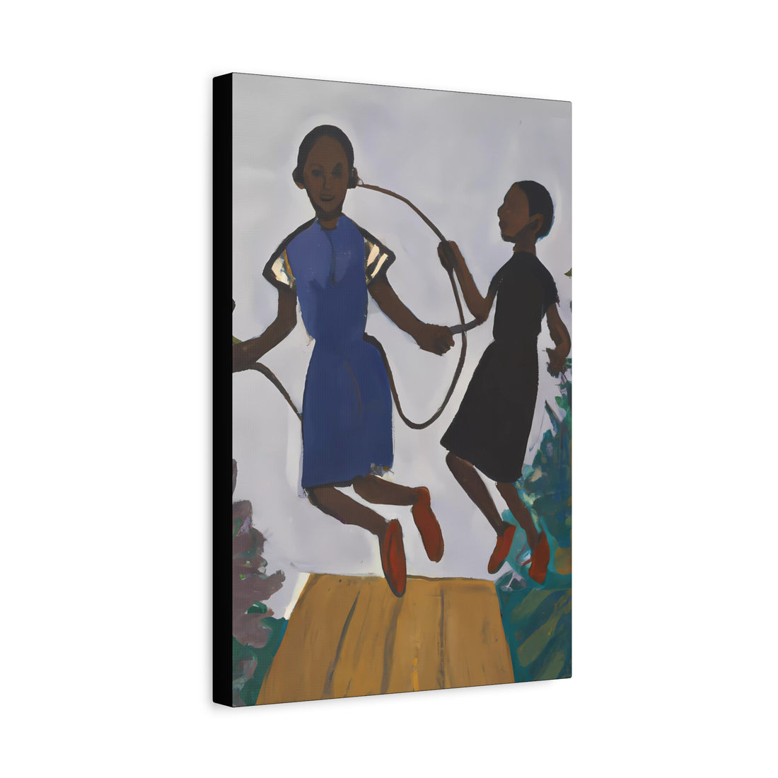 Double Dutch Folk Art Series, CANVAS wall art