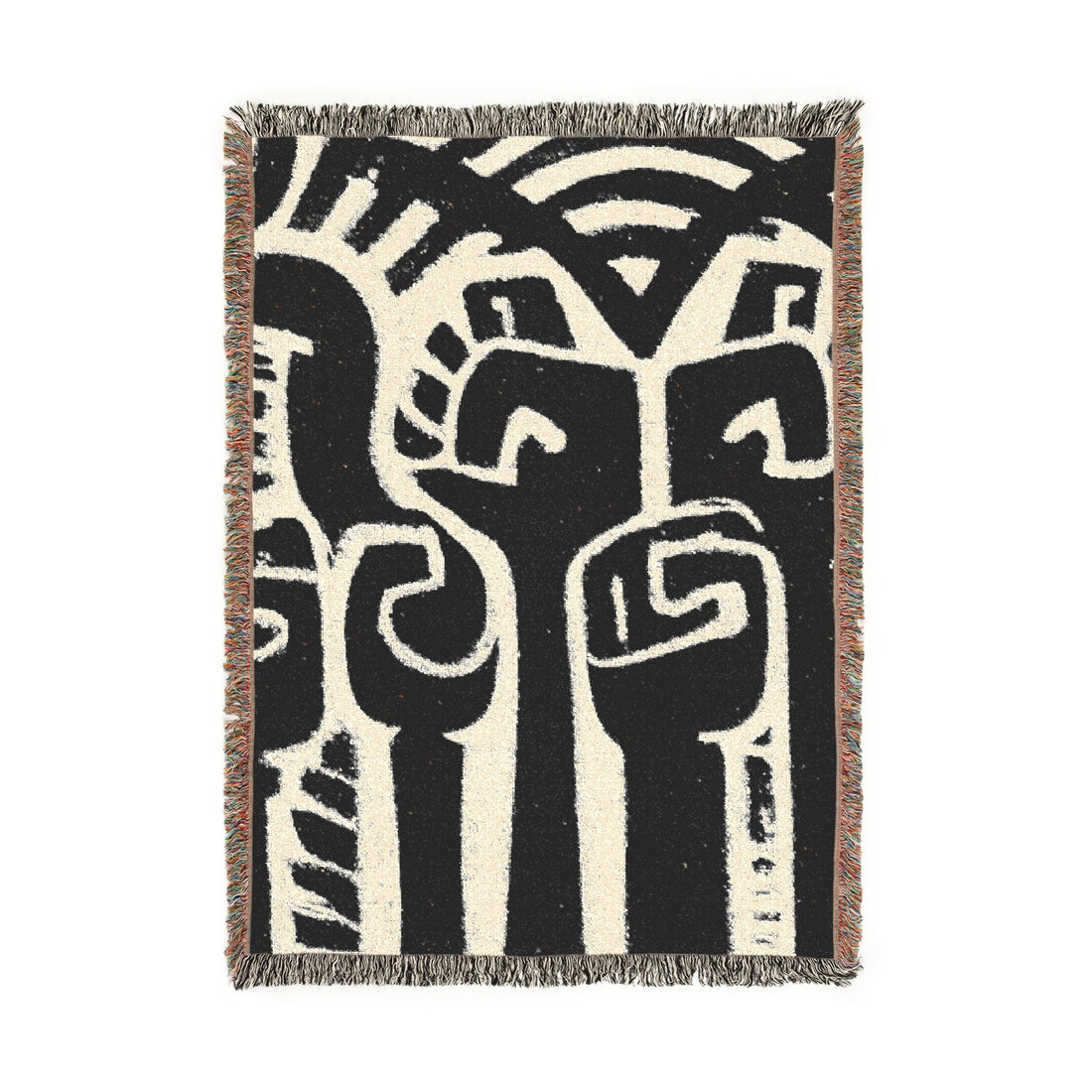 Hands Up 4, Artist Tapestry | Woven Blanket