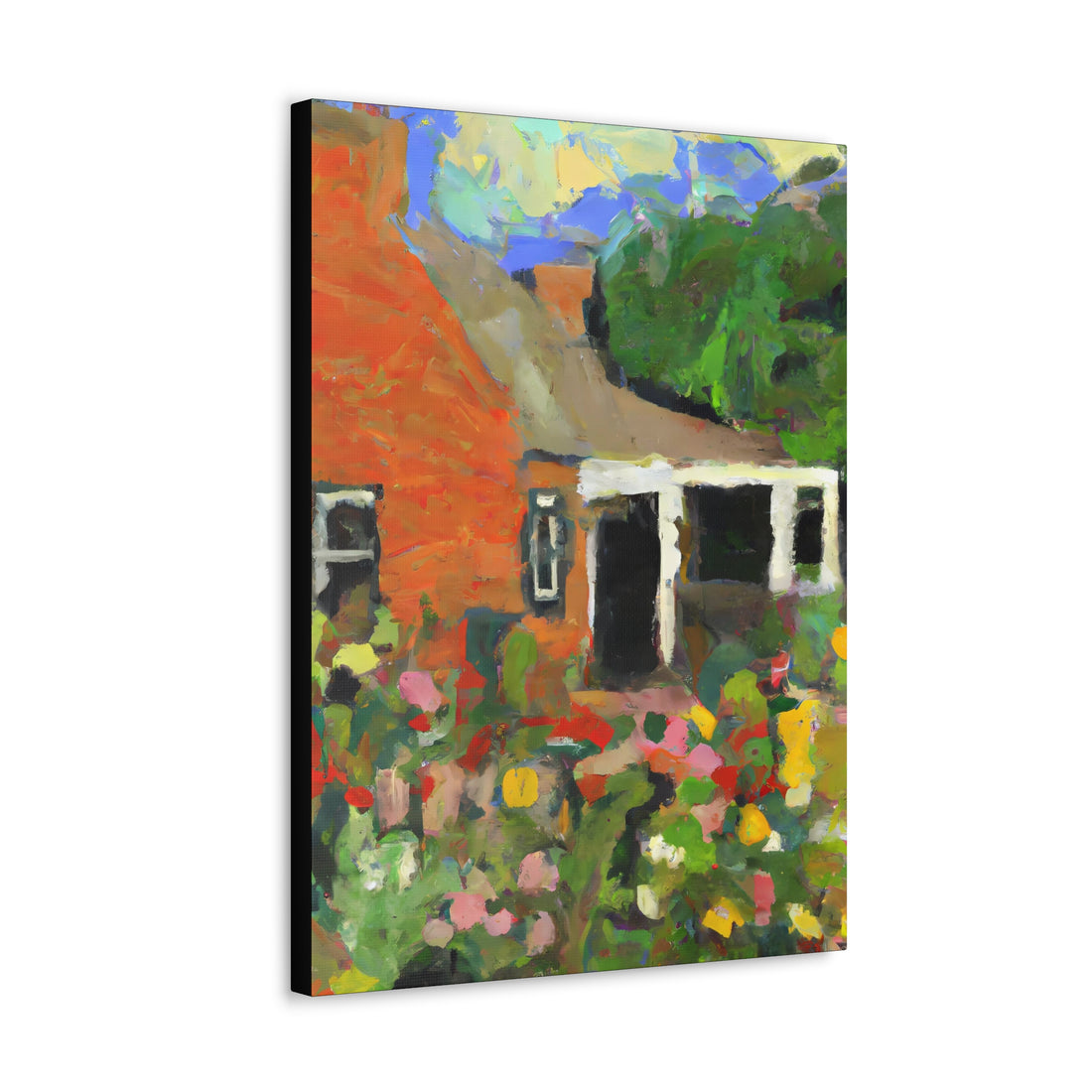 Country Garden Cottage Series, CANVAS wall art