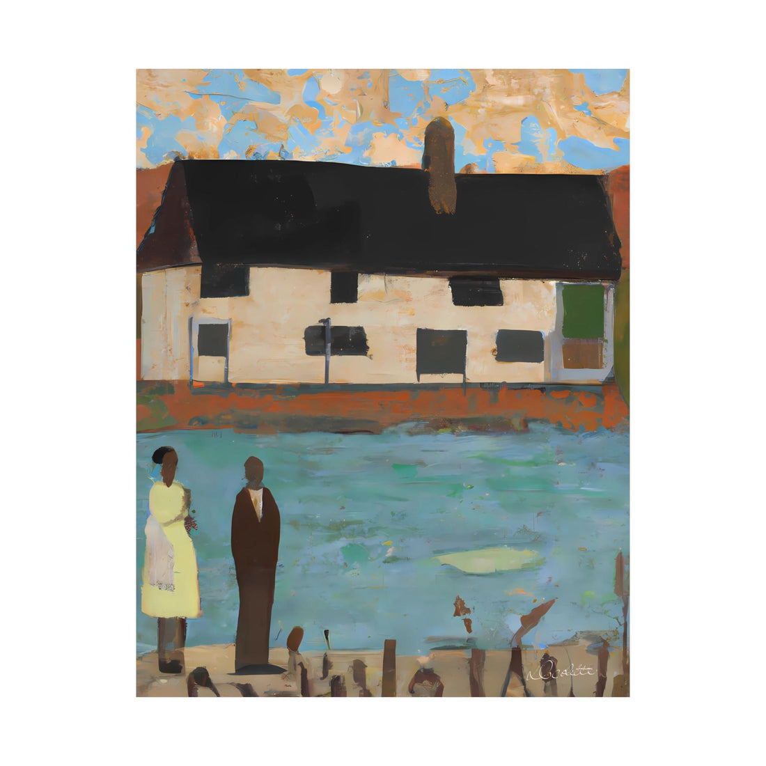 Lake House | Signed Giclée Art Print